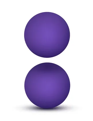 LUXE DOUBLE O ADVANCED KEGEL BALLS PURPLE  330605-1